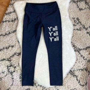 SXSW Special Edition Outdoor Voices Y’all Warmup Leggings Sz S